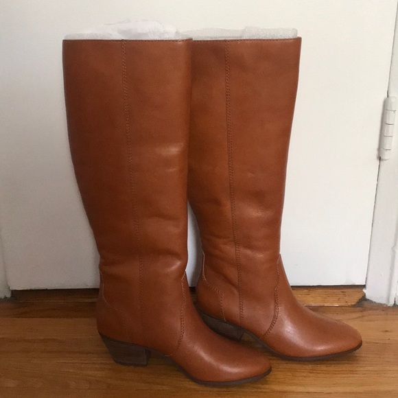 Madewell new greta leather boot size 7